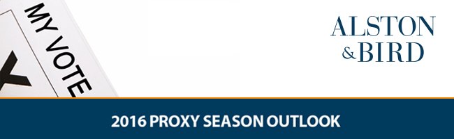 2016 Proxy Season Outlook