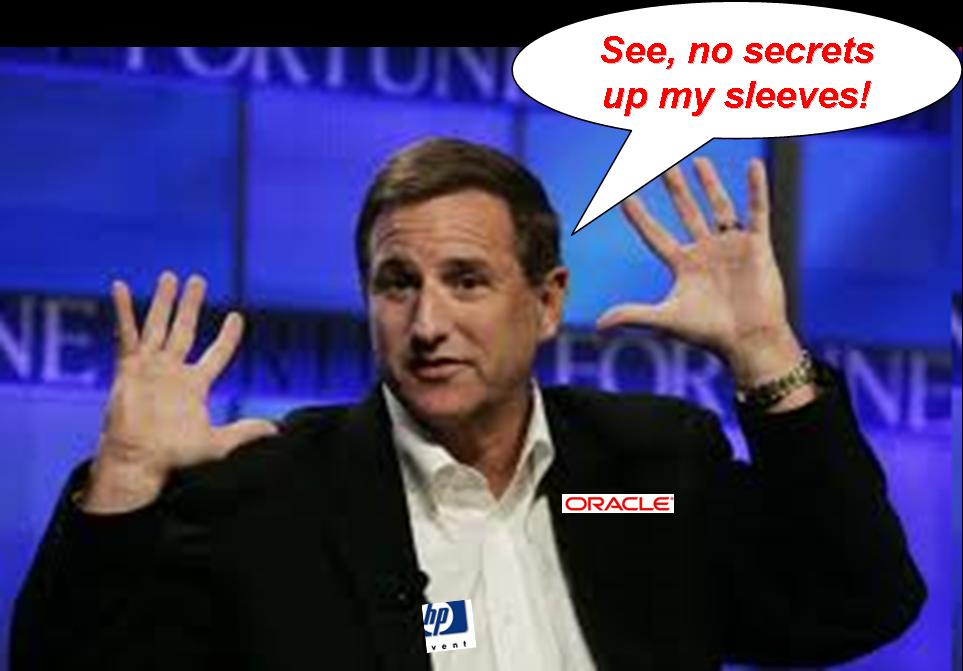 Mark Hurd -- HP or Oracle?
