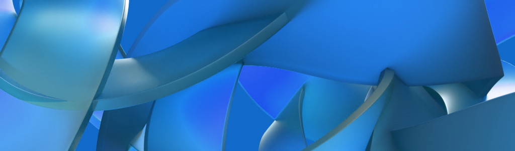 blue abstract waves