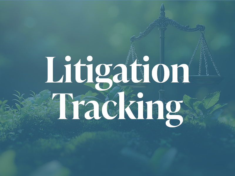 Litigation Tracking