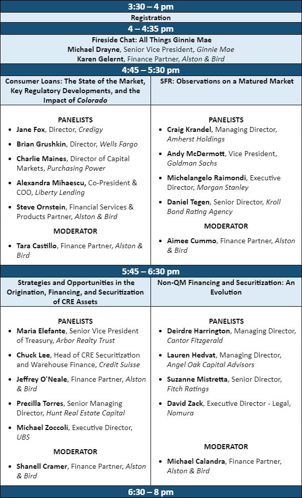 Finance Forum Agenda May 2019