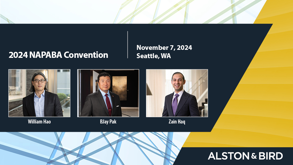 2024 NAPABA Convention | News & Insights | Alston & Bird