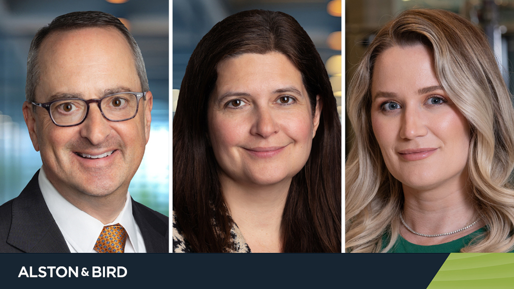 Alston & Bird Adds Three Lateral Partners to Bolster Corporate, Health
