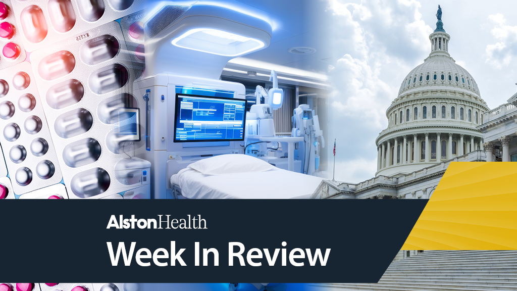 Health Care Week in Review Congress Passed a New Continuing Resolution