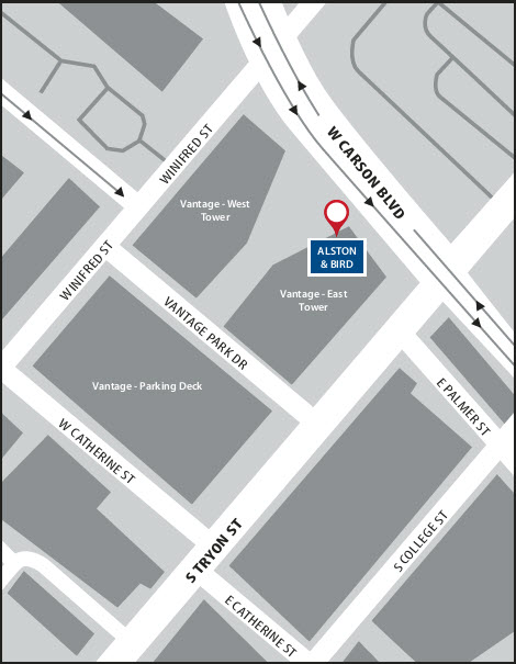 Map of Charlotte Office