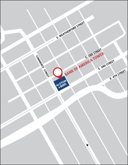 Fort Worth Map of office location