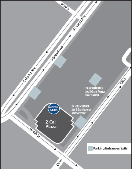Los Angeles Office Map