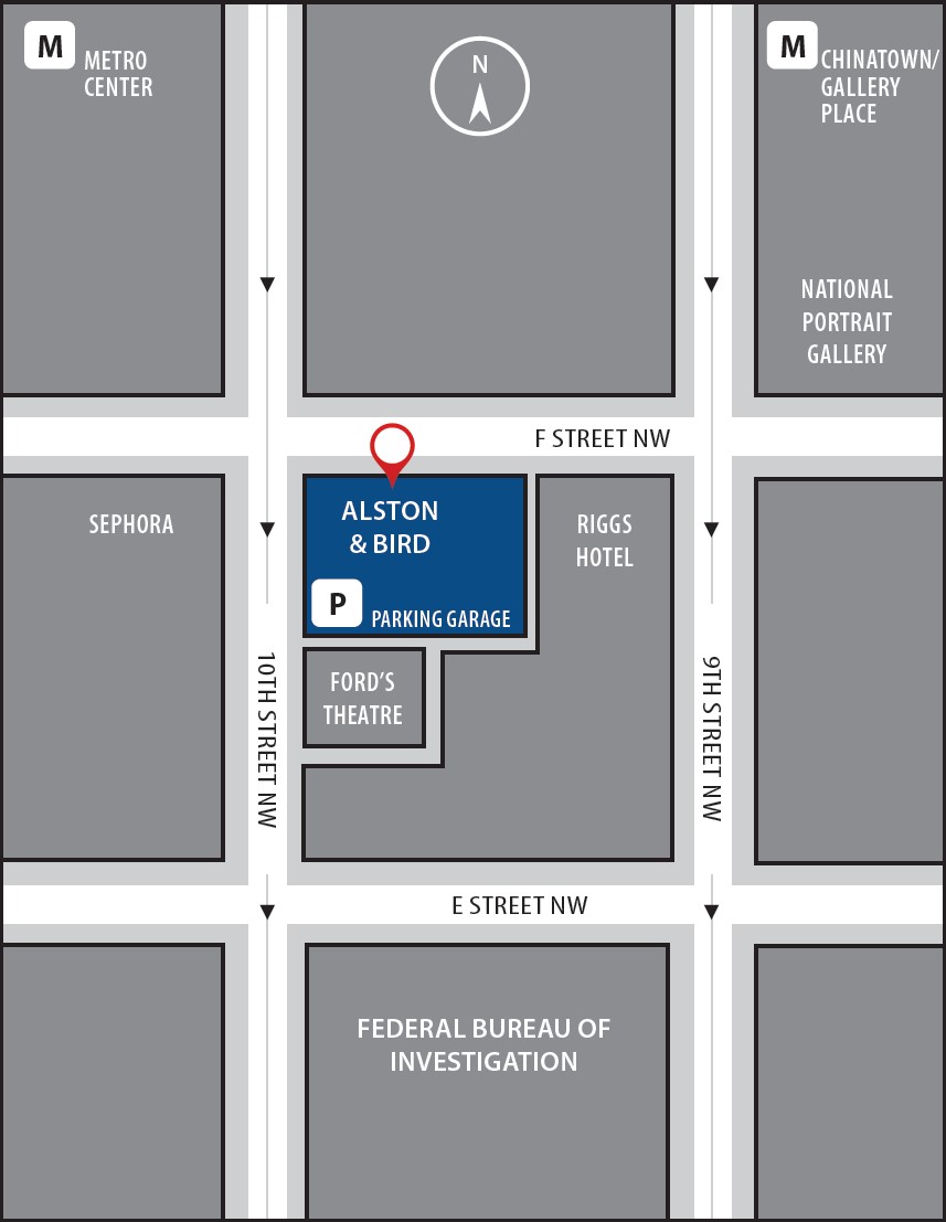 Location of the Washington, D.C. office