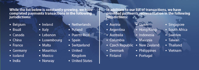 Payments Transactions Map