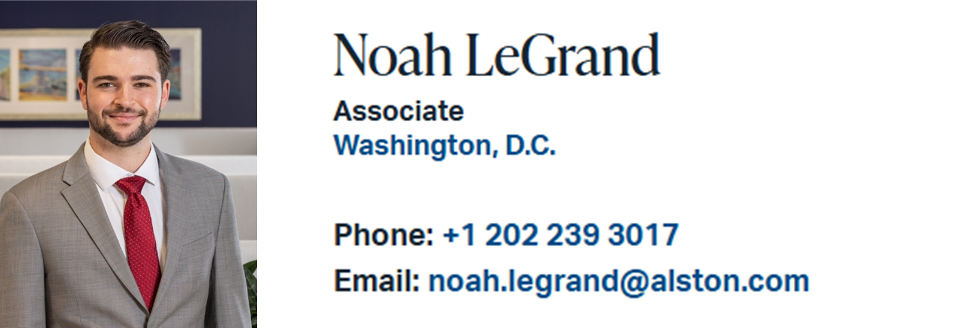 Image of Corporate Governance Attorney Noah LeGrand