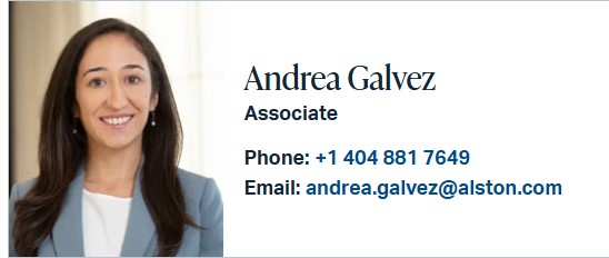 Contact information for Andrea Galvez