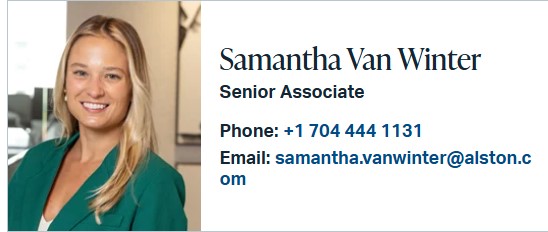 Contact information for Samantha Van Winter